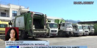 Βόλος 12 ράμματα στο κεφάλι για εργαζόμενη του Δήμου Βόλου 190826
