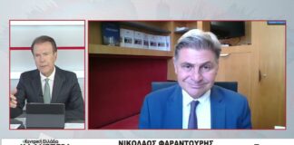 Ο Ευρωβουλευτής ΠΑΣΟΚ Νικόλαος Φαραντούρης στην TRT 160926