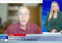 Ο Καθηγητής Οικονομικών του ΠΘ Χρήστος Κόλλιας στο δελτίο ειδήσεων της TRT 150926