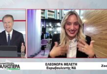Η Ευρωβουλευτής ΝΔ Ελεονώρα Μελέτη στην TRT 121026